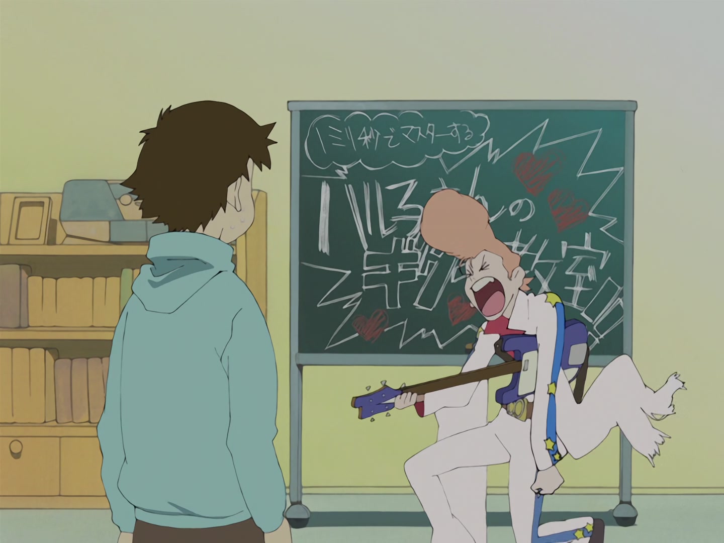 FLCL — Ep 5: Brittle Bullet @ 02:09