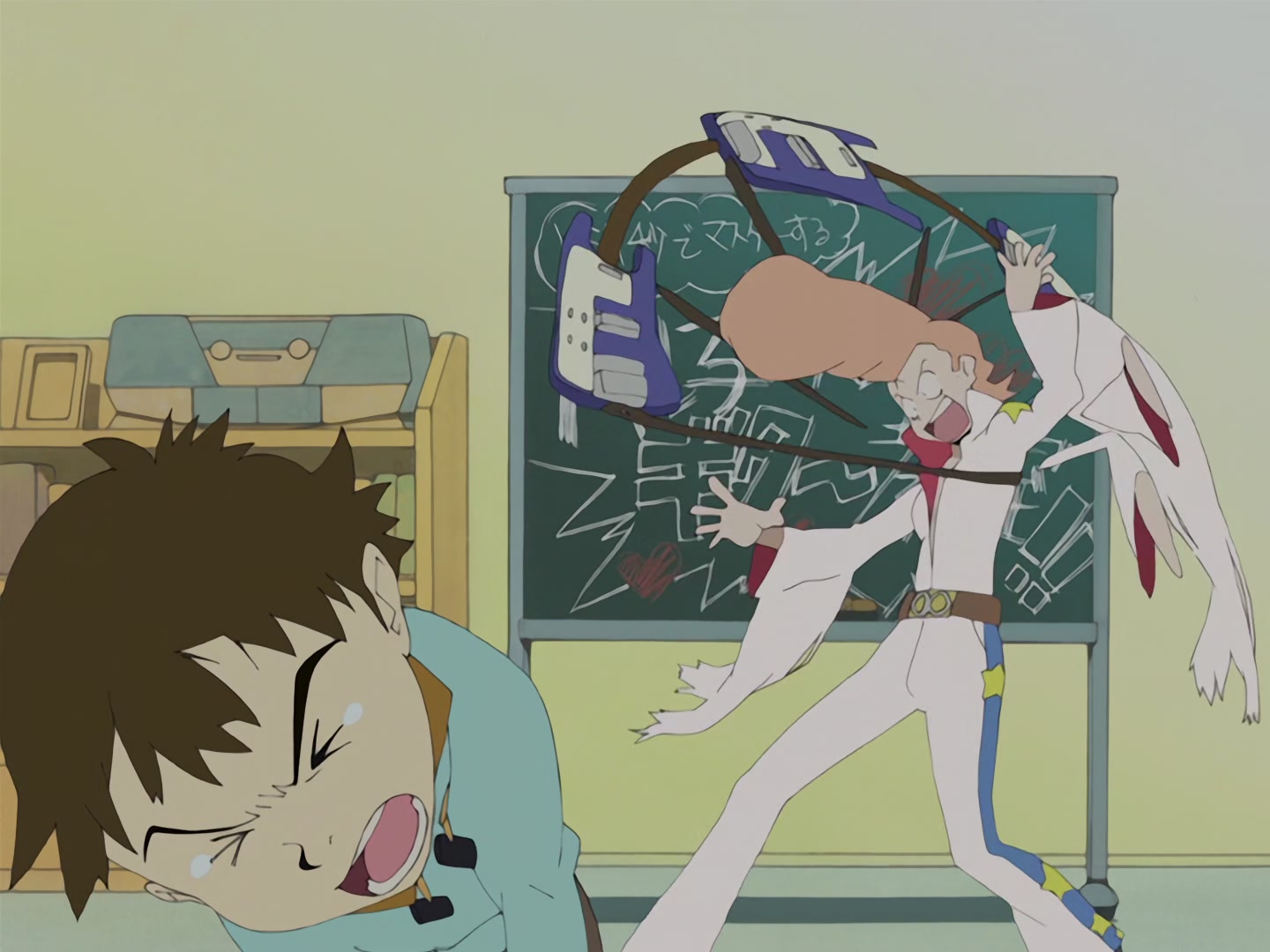 FLCL — Ep 5: Brittle Bullet @ 02:34