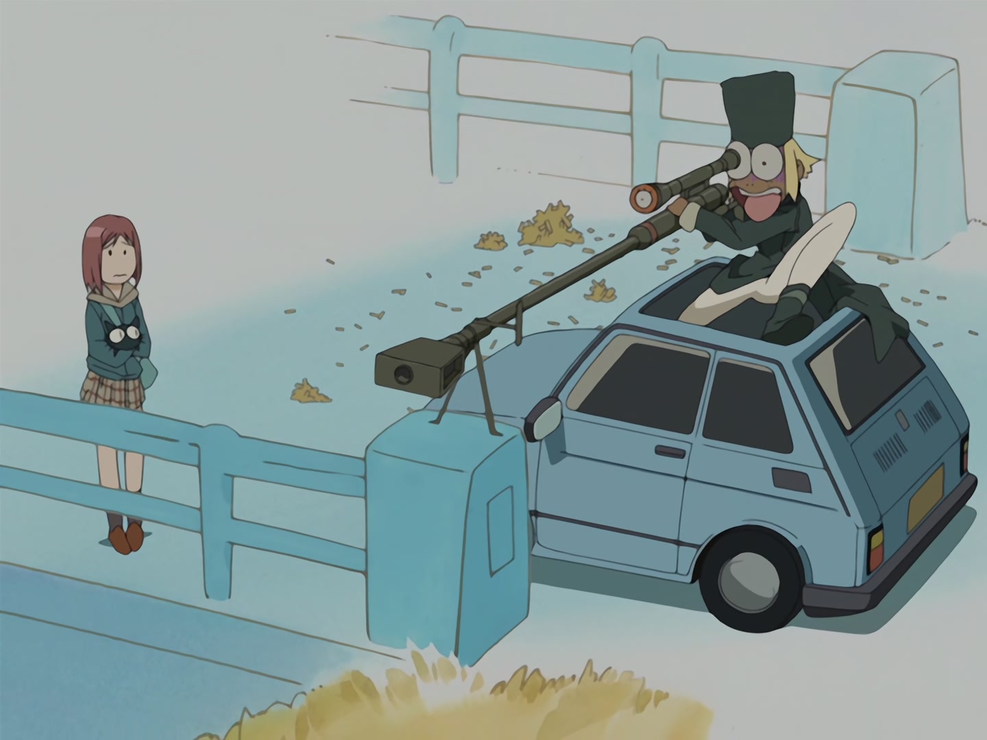 FLCL — Ep 5: Brittle Bullet @ 06:31