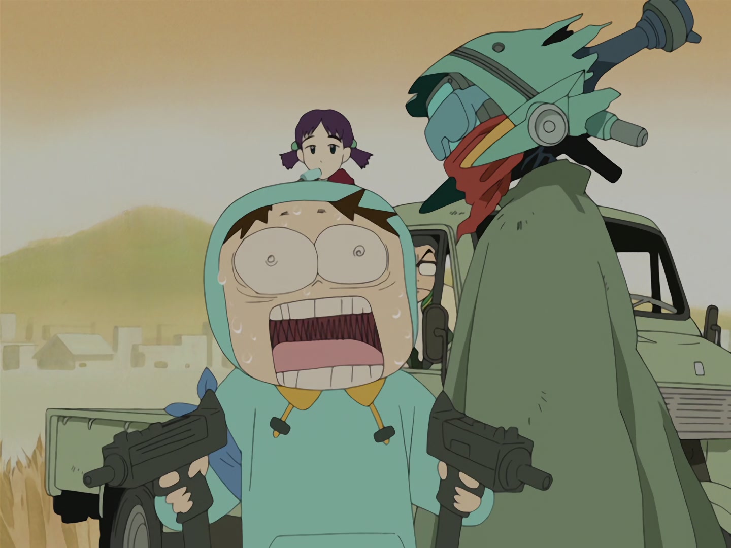 FLCL — Ep 5: Brittle Bullet @ 07:47
