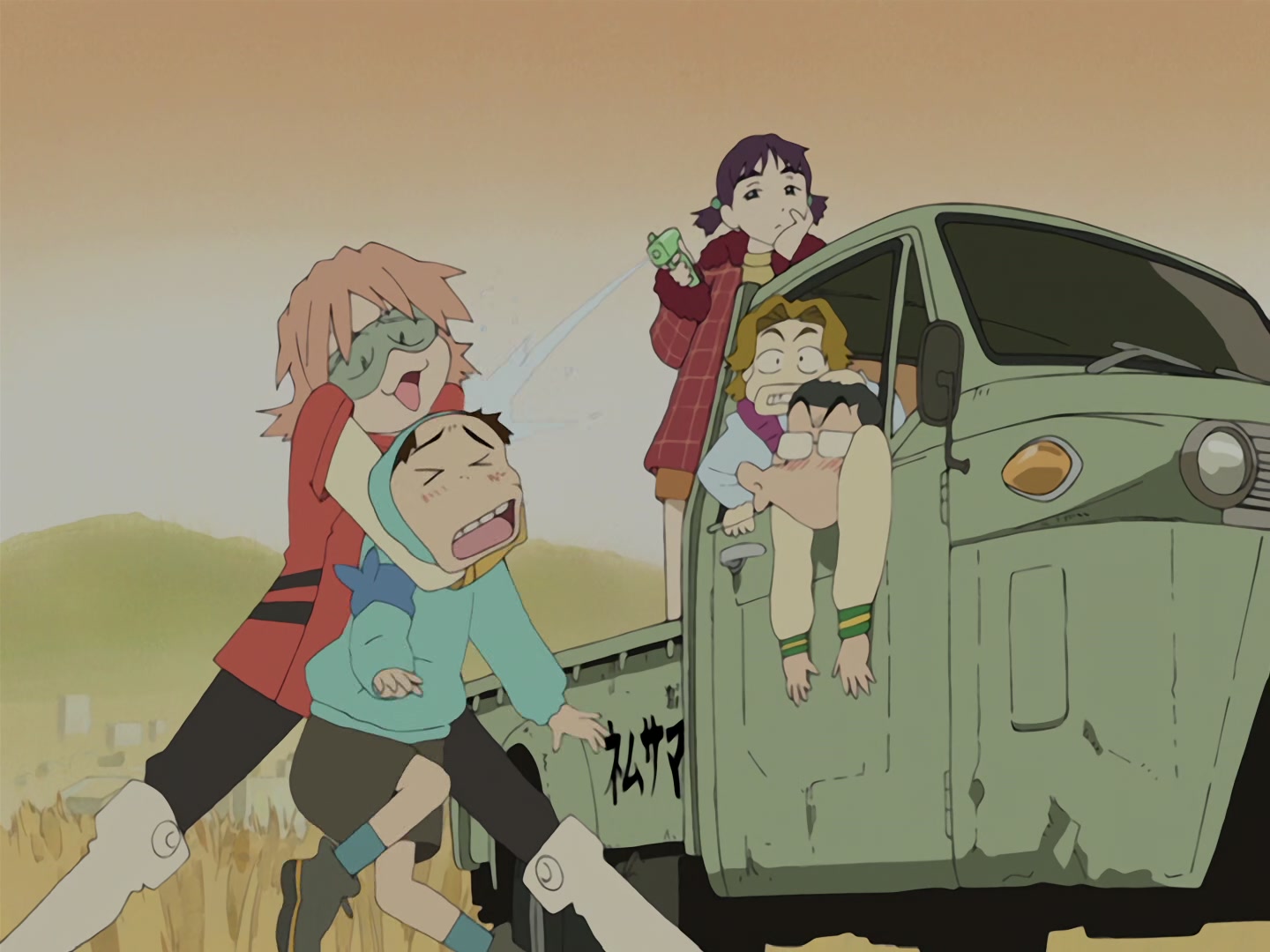 FLCL — Ep 5: Brittle Bullet @ 09:20