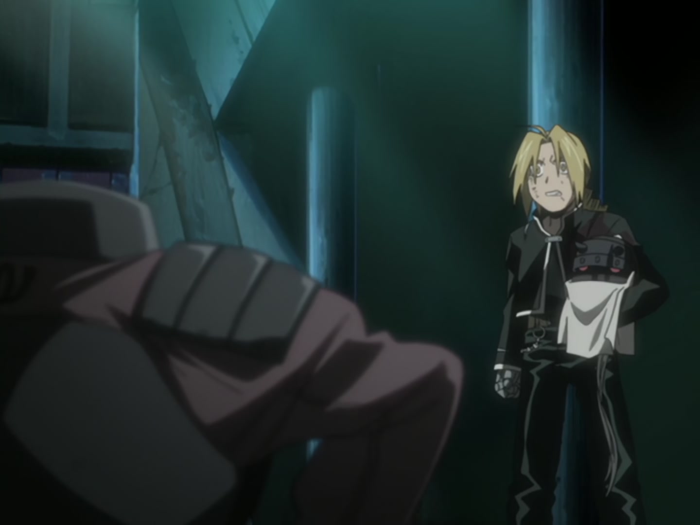 Fullmetal Alchemist Ep 21: The Red Glow @ 08:53