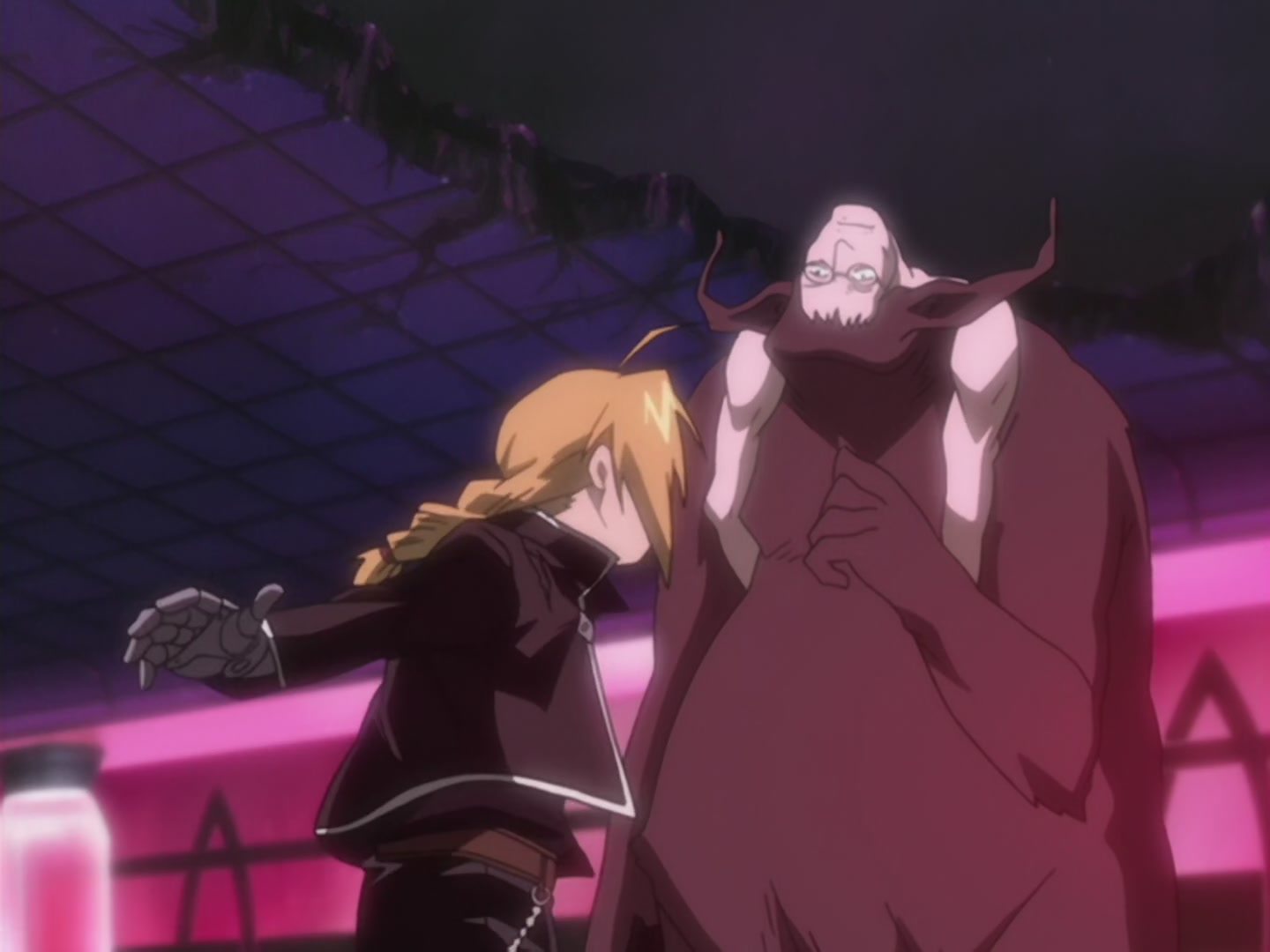 Fullmetal Alchemist Ep 22: Created Human @ 10:53