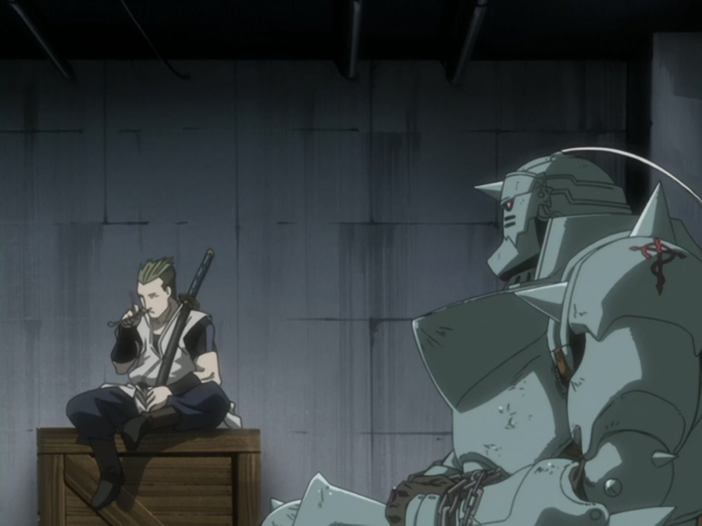 Fullmetal Alchemist Ep 33: Al, Captured @ 07:04