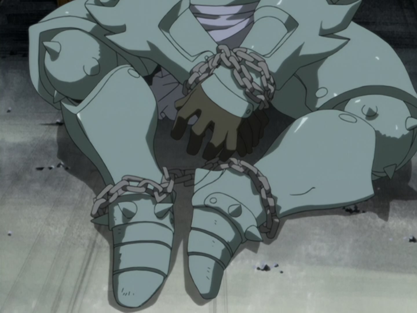 Fullmetal Alchemist Ep 33: Al, Captured @ 09:06