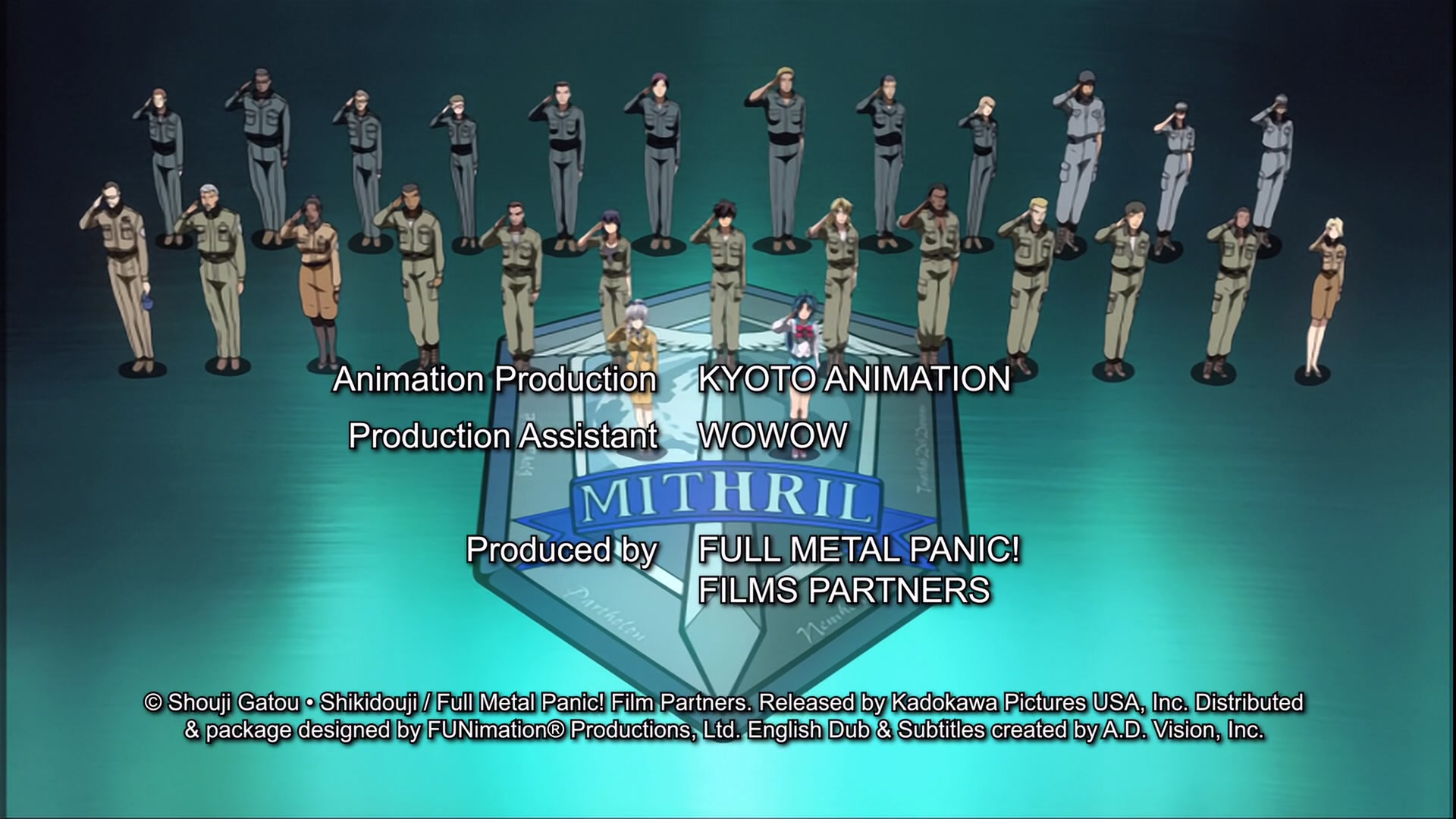 Full Metal Panic! The Second Raid Ep 1: The End of Day by Day @ 01:27