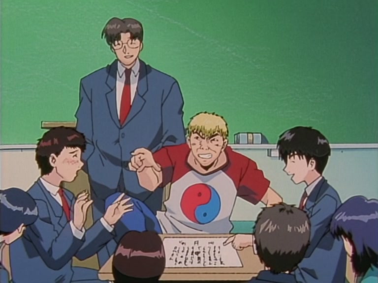 Great Teacher Onizuka Ep 8: Bungee Jumping Made Easy @ 01:54