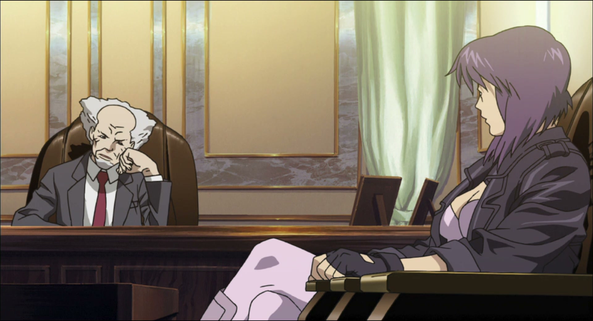 Ghost in the Shell: Stand Alone Complex Ep 4: Intercepter: Visual Devices Which Laugh @ 00:06:56