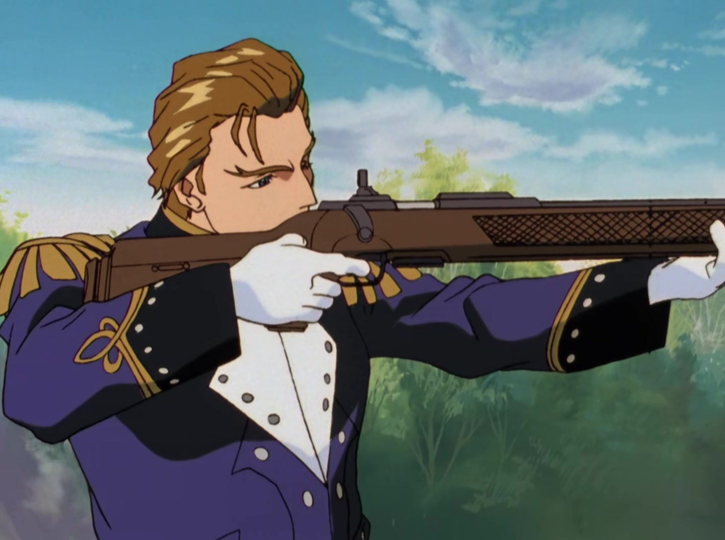 Mobile Suit Gundam Wing Ep 3: Five Gundams Confirmed @ 02:37