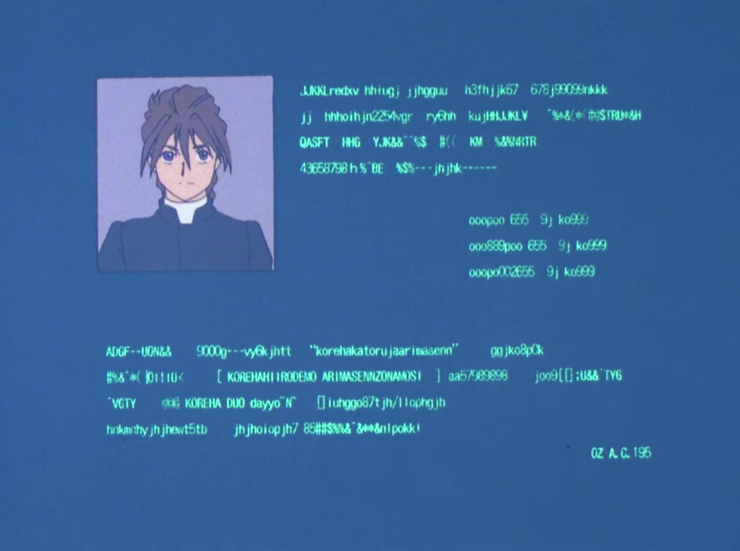 Mobile Suit Gundam Wing Ep 32: The God of Death Meets Zero @ 09:31