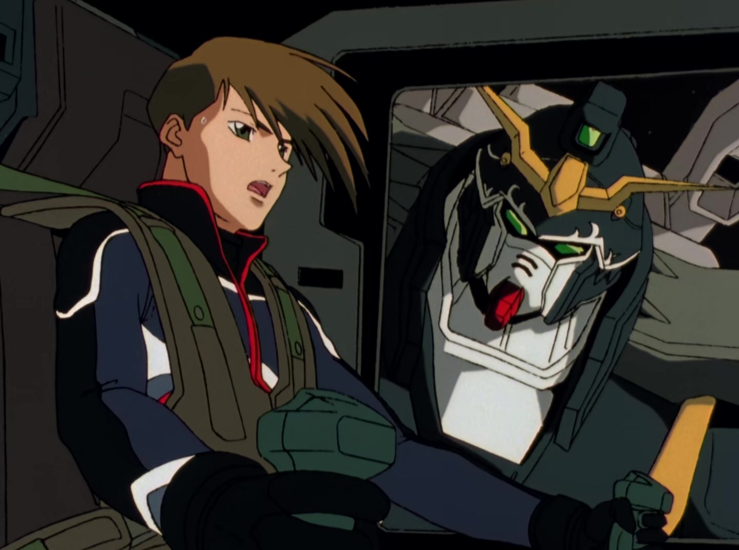 Mobile Suit Gundam Wing Ep 44: Go Forth, Gundam Team @ 09:02