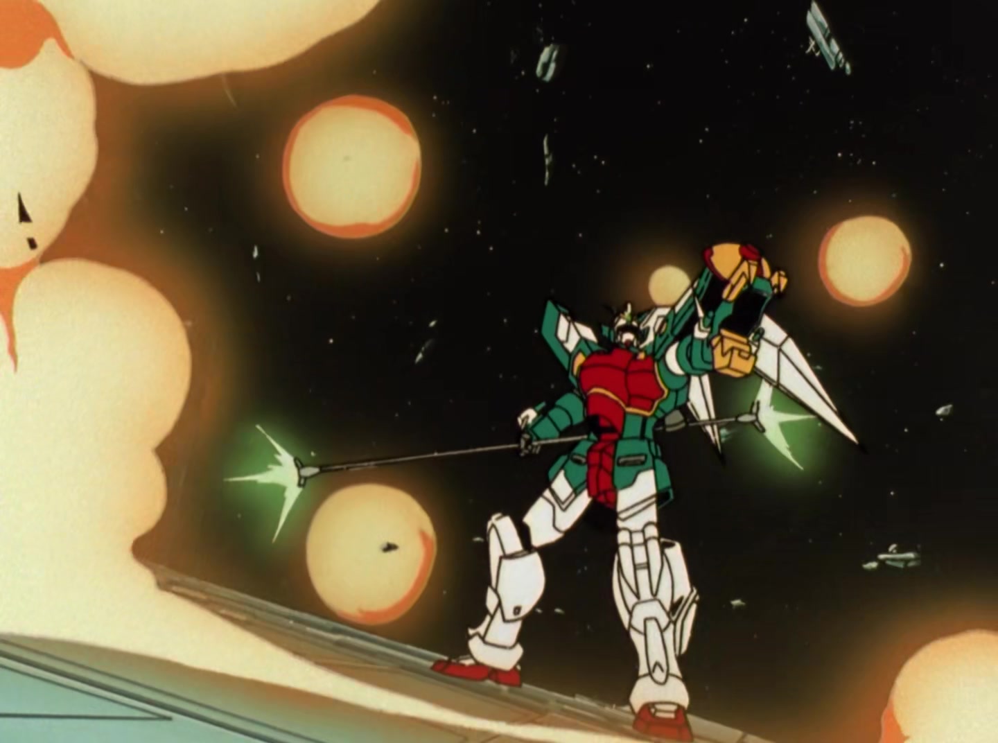 Mobile Suit Gundam Wing Ep 48: Takeoff into Confusion @ 02:05