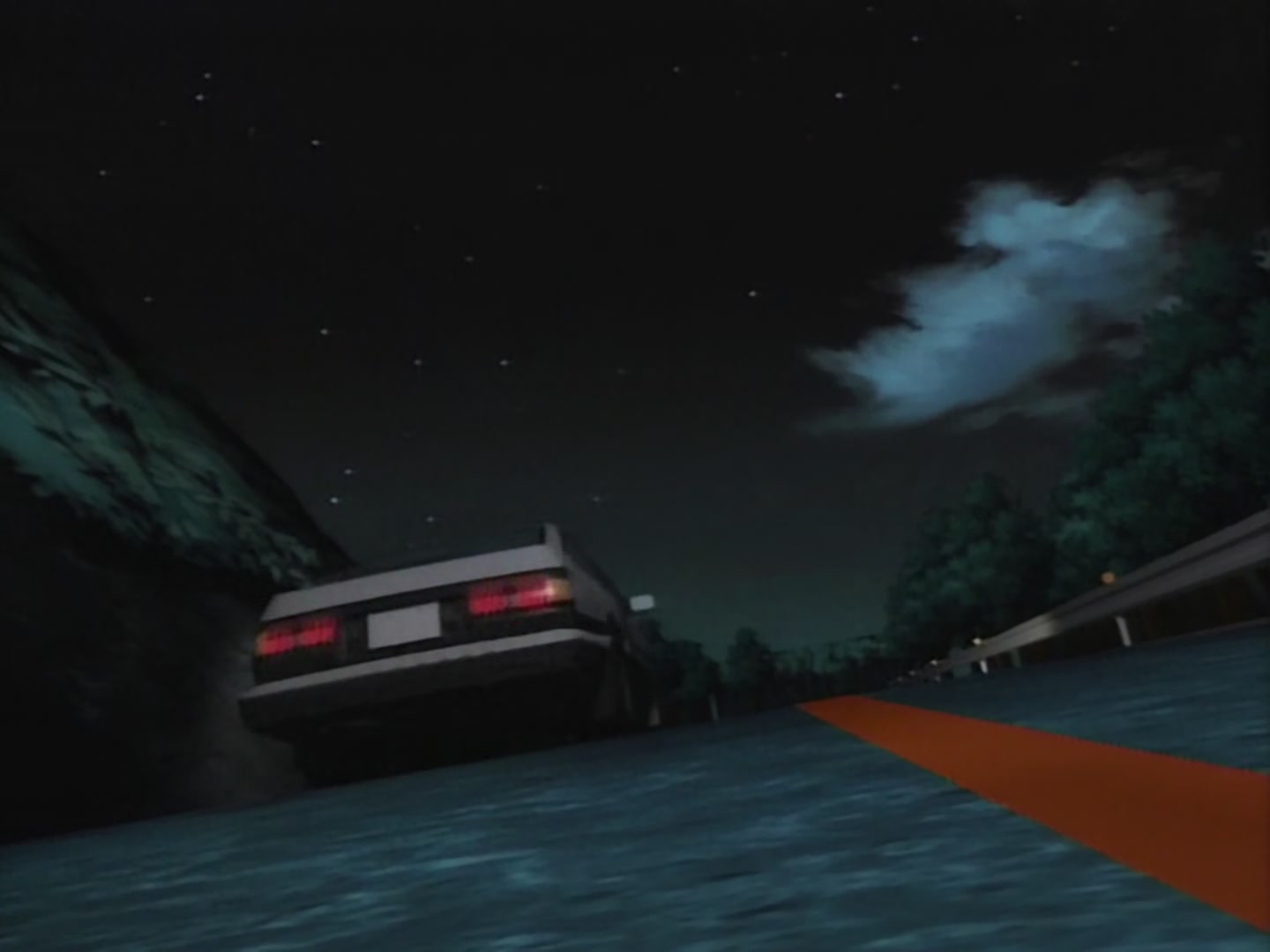 Initial D Ep 1: The Ultimate Tofu Store Drift @ 02:35