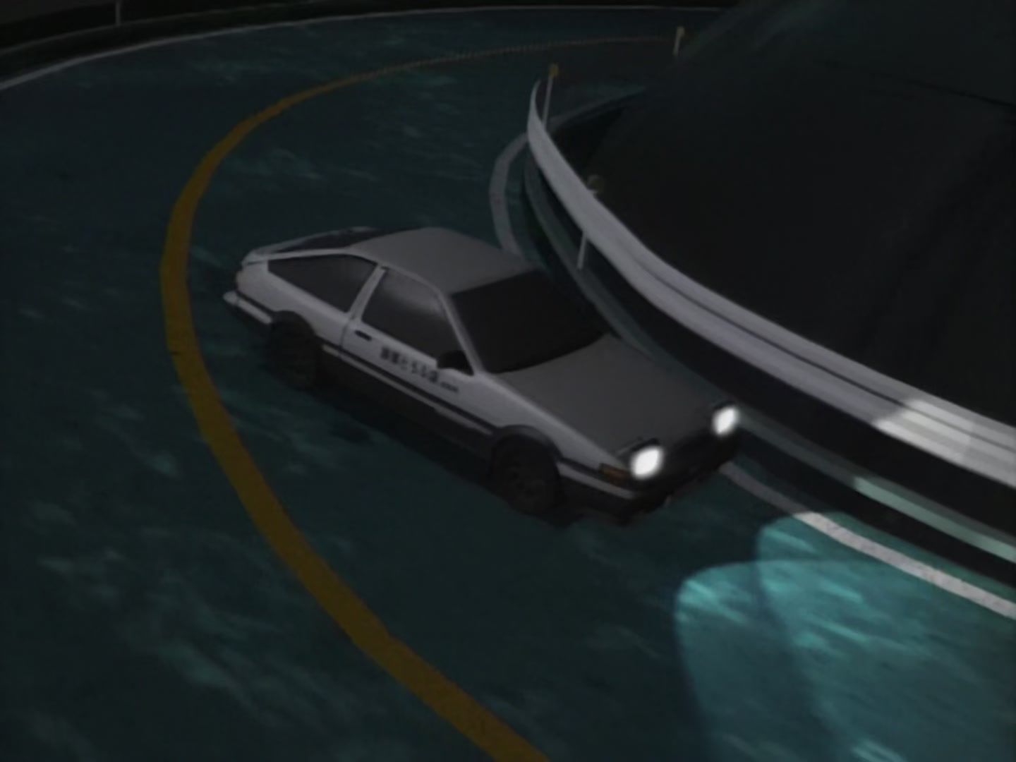 Initial D Ep 1: The Ultimate Tofu Store Drift @ 02:41