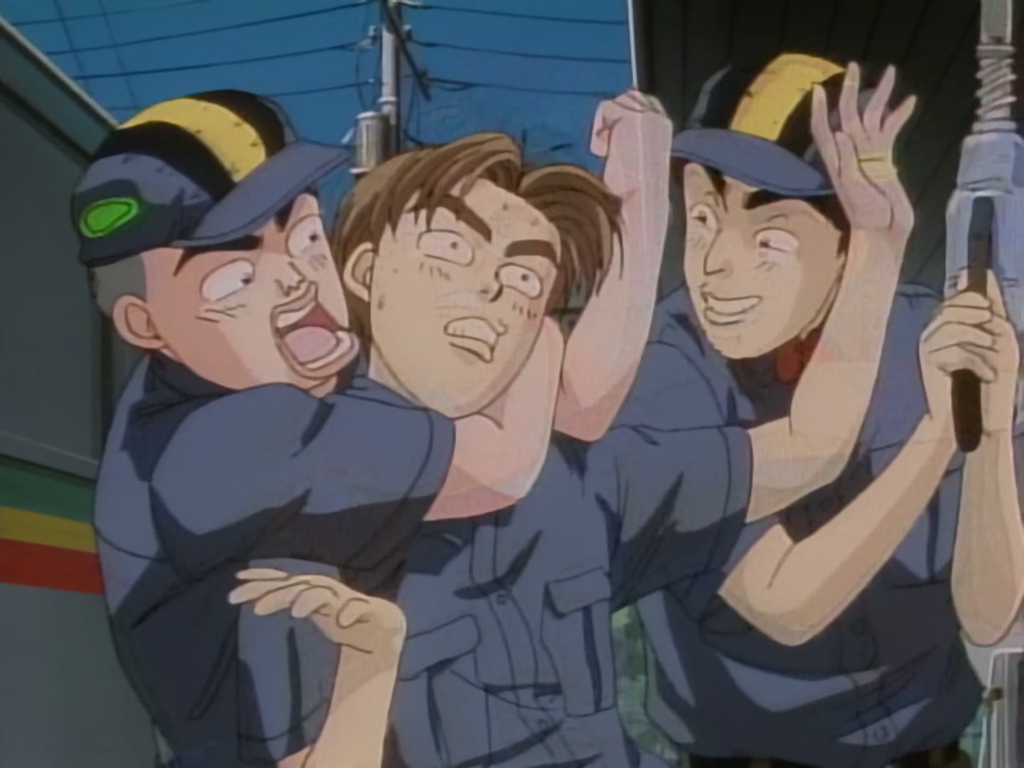 Initial D Ep 1: The Ultimate Tofu Store Drift @ 08:36