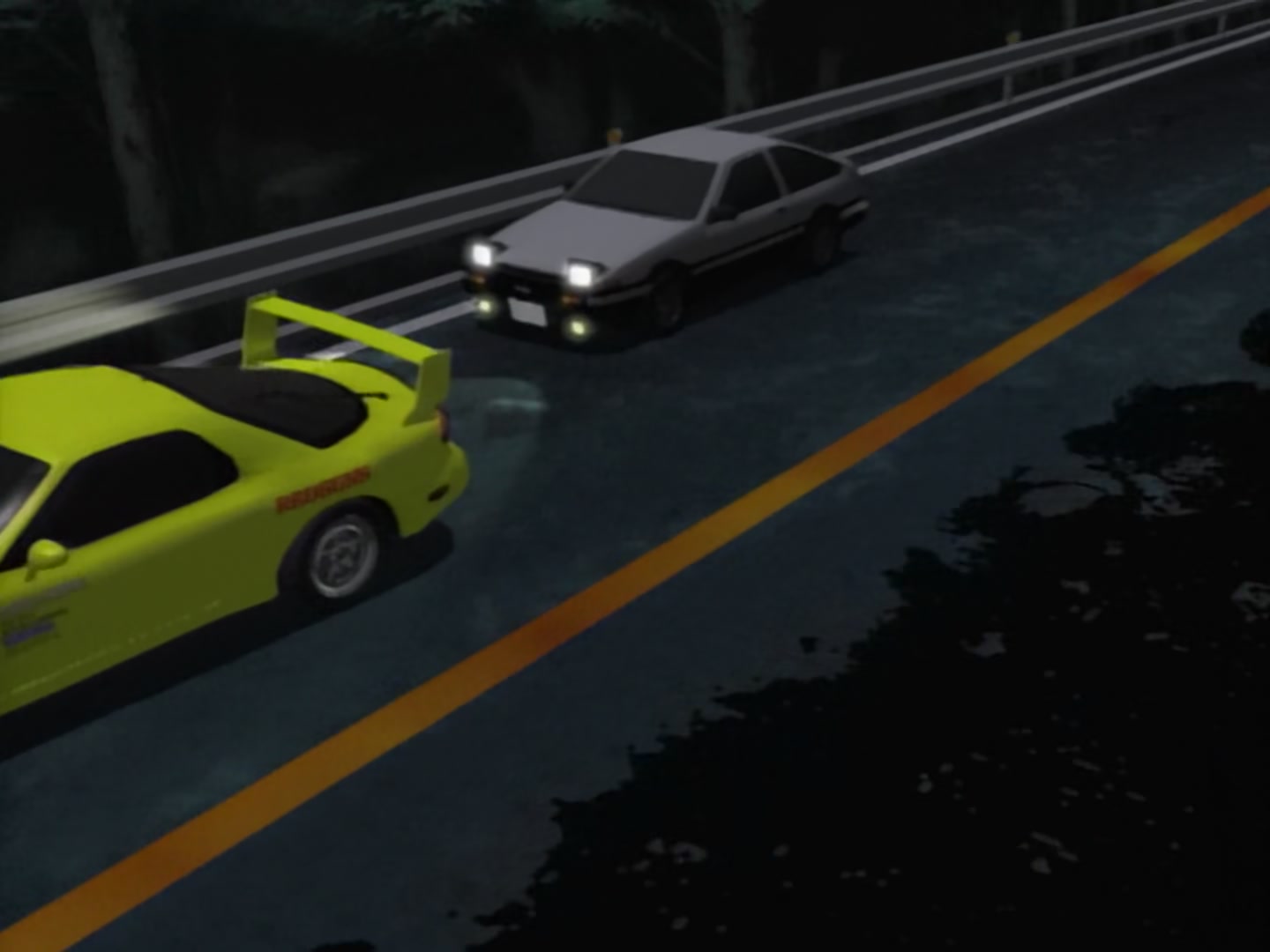 Initial D Ep 5: Dogfight! @ 04:45