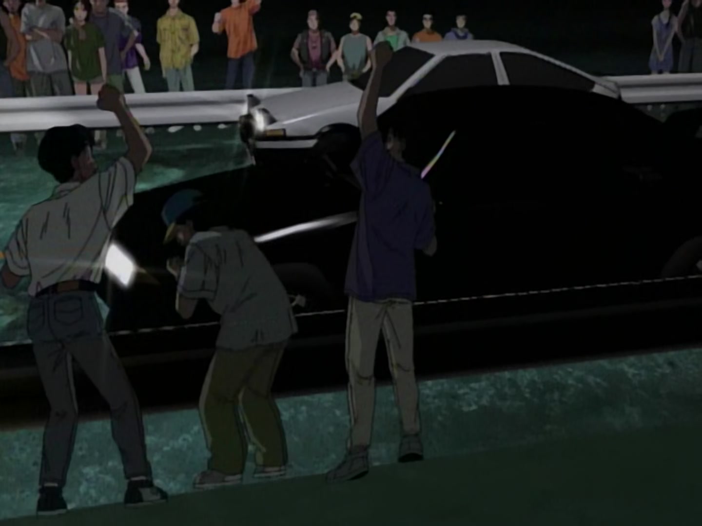 Initial D Ep 10: The 5 Consecutive Hairpins @ 01:48