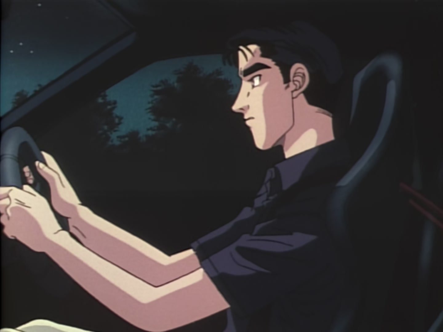Initial D Ep 10: The 5 Consecutive Hairpins @ 08:18