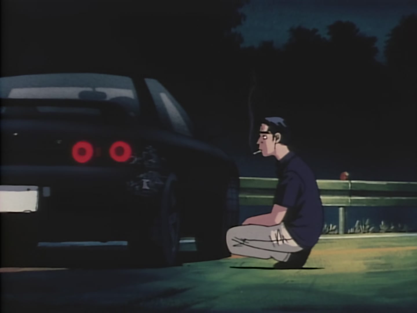 Initial D Ep 10: The 5 Consecutive Hairpins @ 08:53