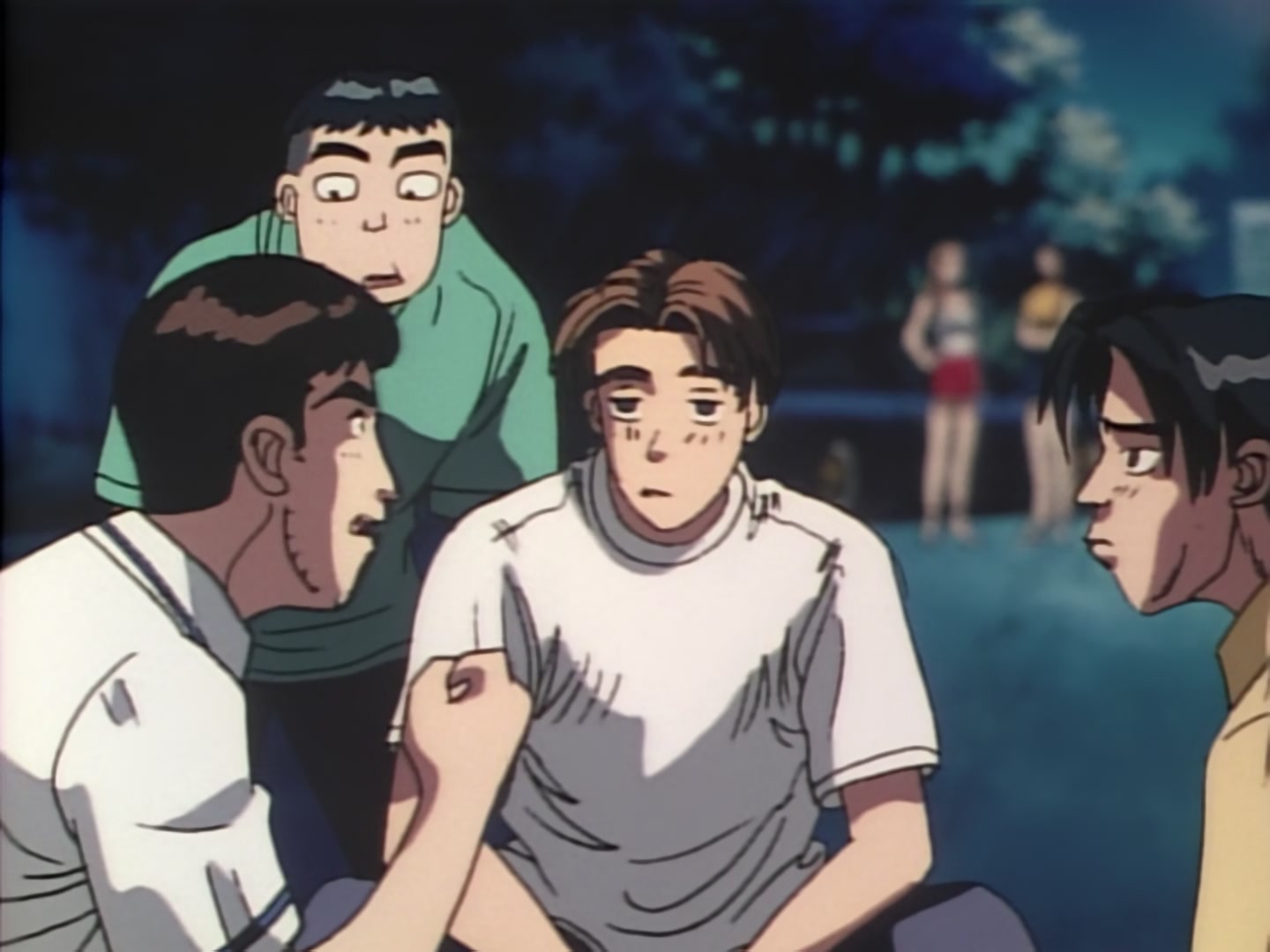Initial D Ep 18: Hot Wind and Furious Driving @ 08:45