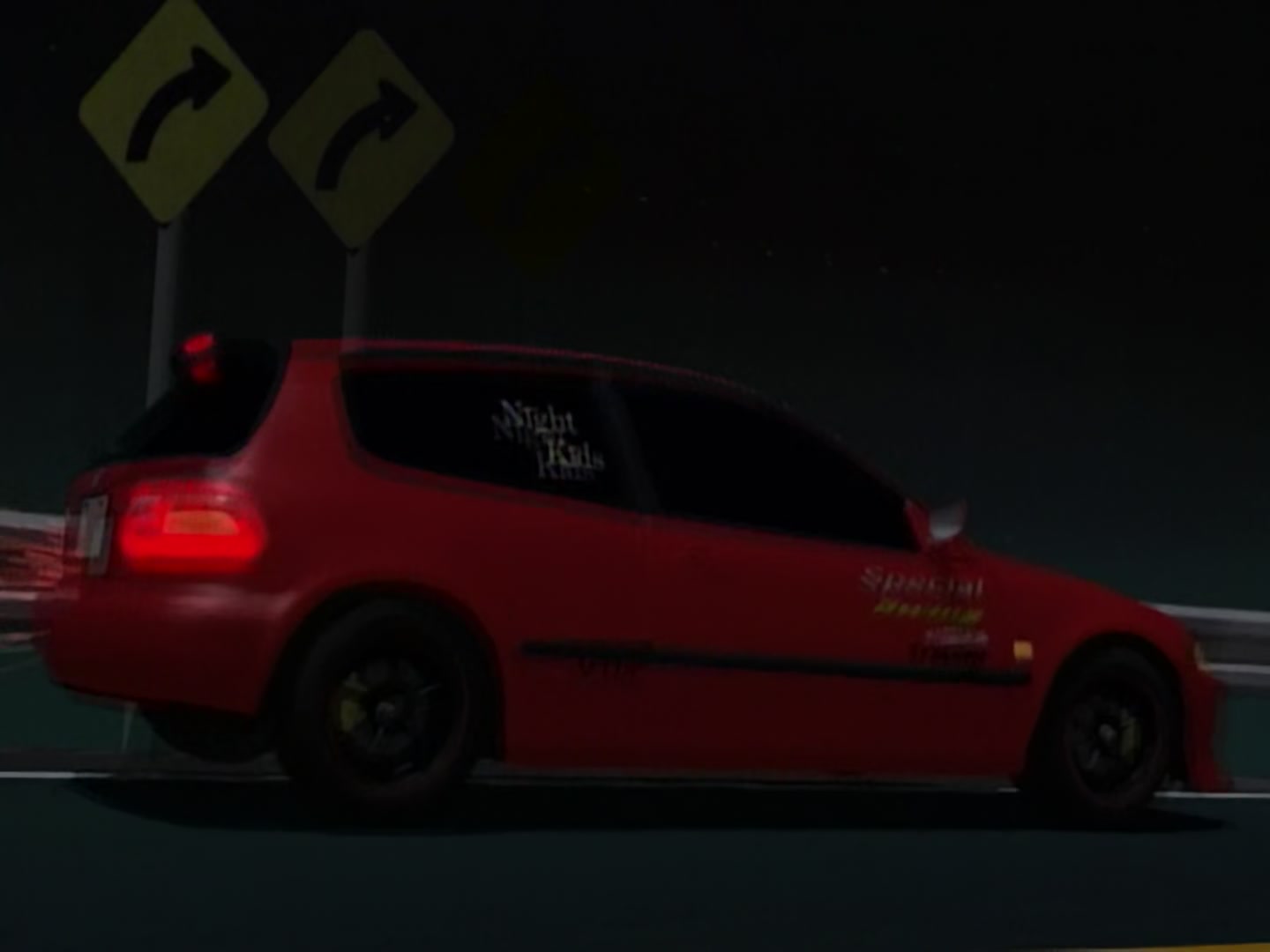 Initial D Ep 21: Challenge from a Superstar @ 03:16