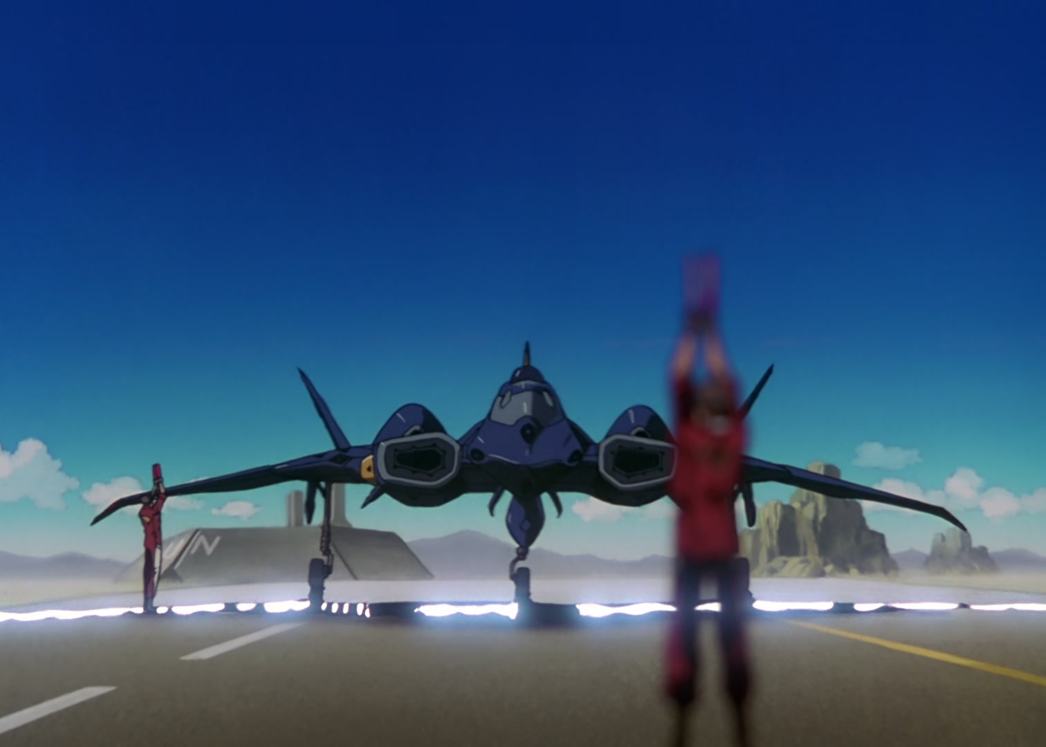 Macross Plus Ep 1: Episode I @ 06:01