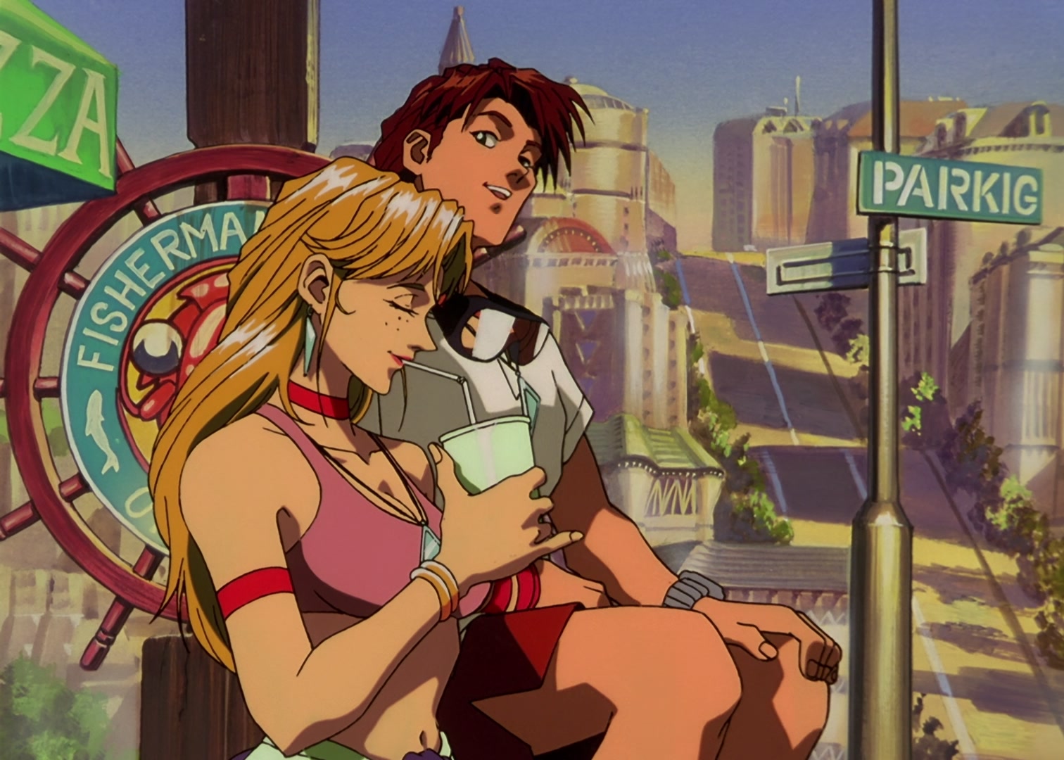 Macross Plus Ep 1: Episode I @ 21:03