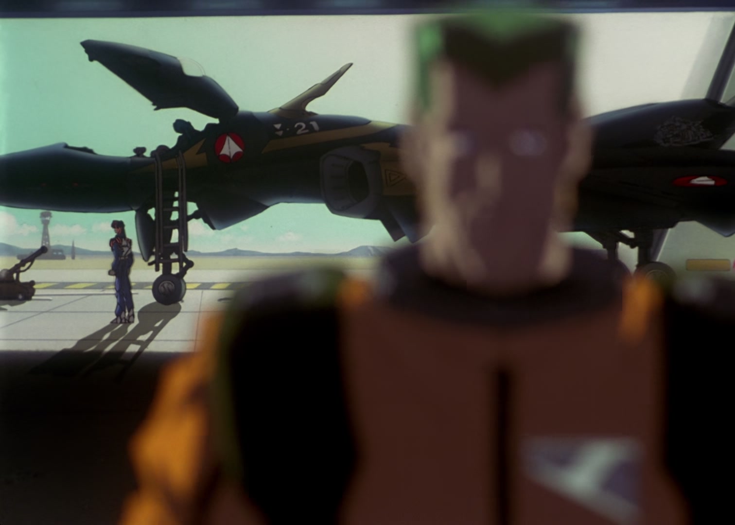 Macross Plus Ep 1: Episode I @ 35:56