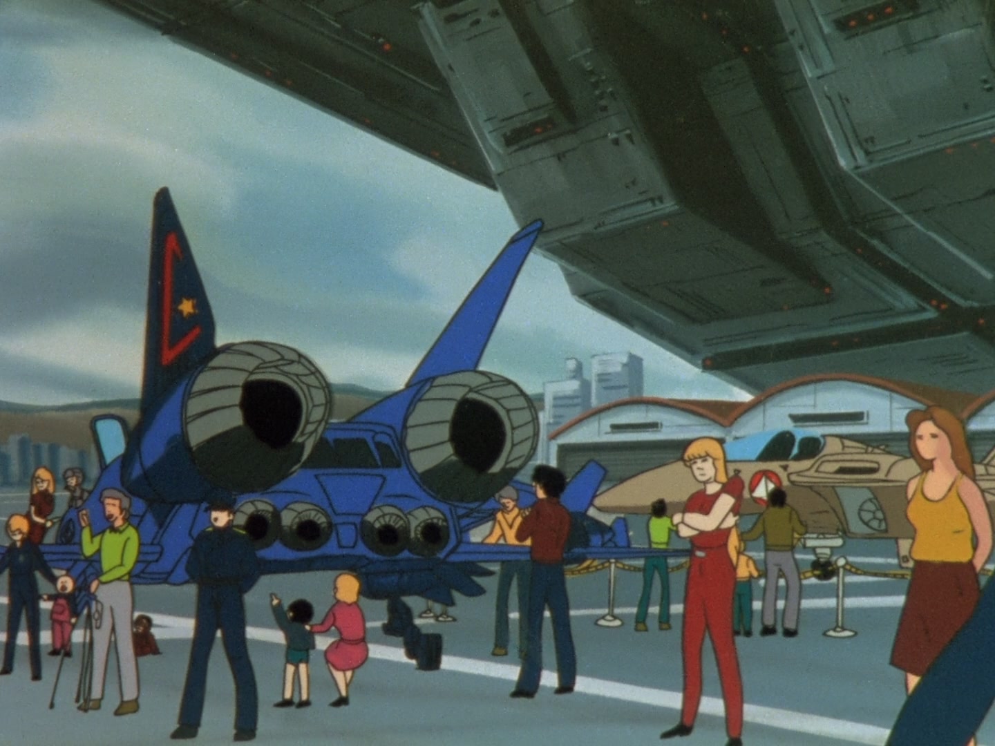 Super Dimension Fortress Macross — Ep 1: Booby Trap @ 05:18