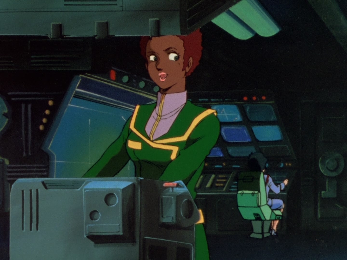 Super Dimension Fortress Macross — Ep 1: Booby Trap @ 05:33