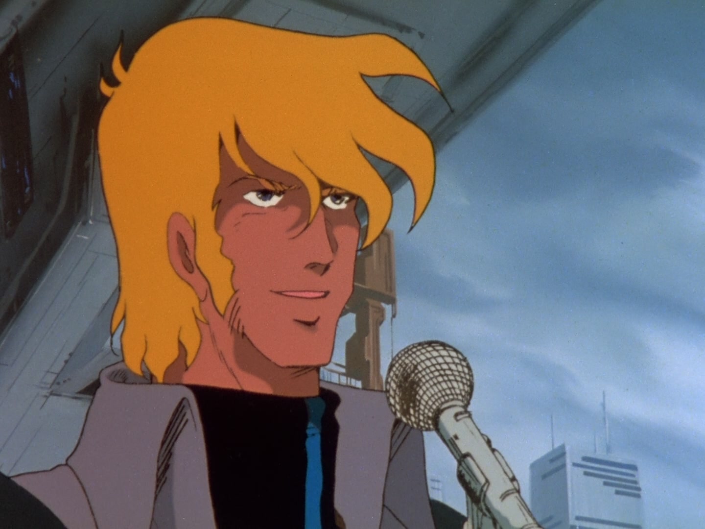 Super Dimension Fortress Macross — Ep 1: Booby Trap @ 07:14