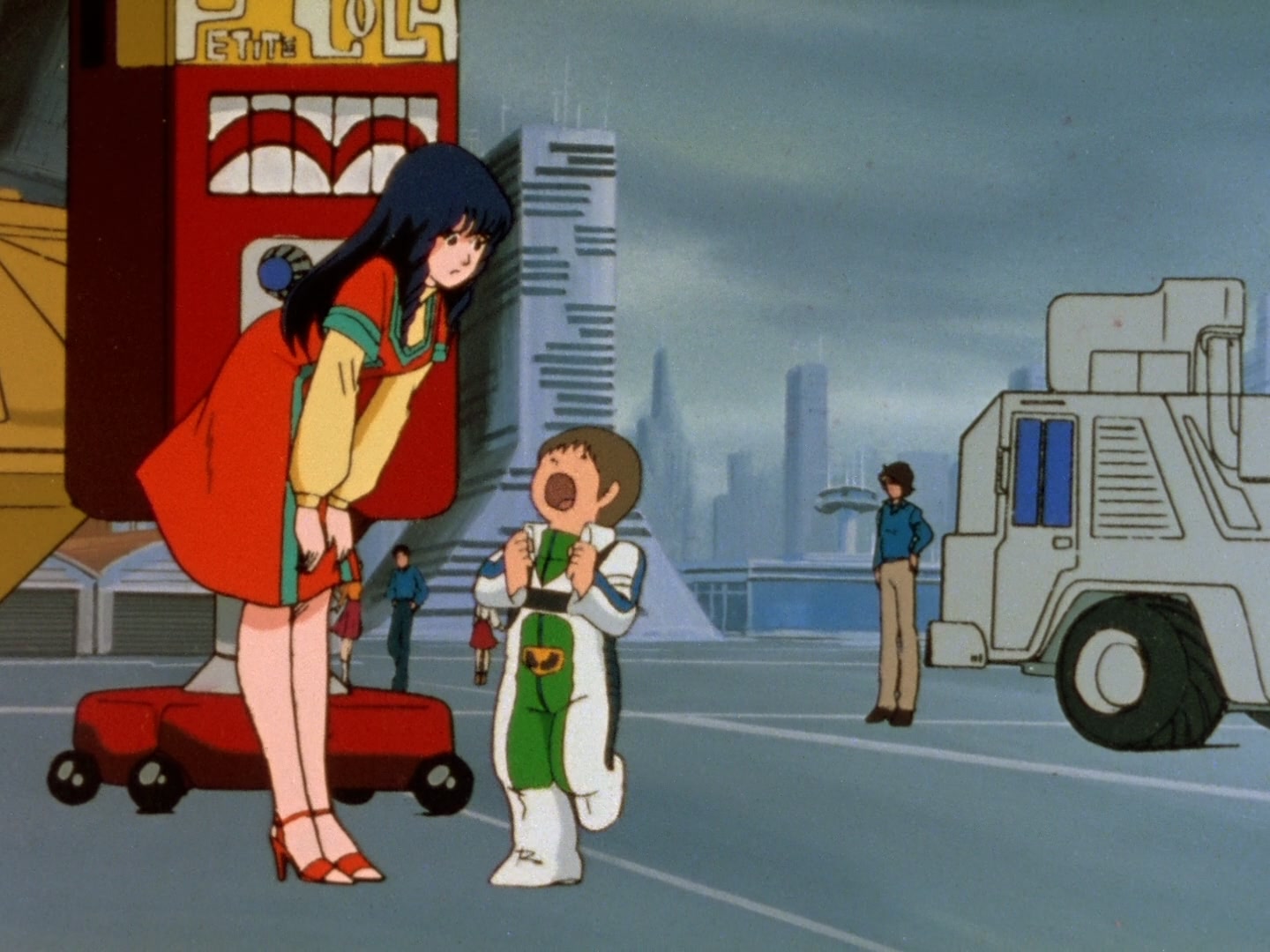 Super Dimension Fortress Macross — Ep 1: Booby Trap @ 10:07