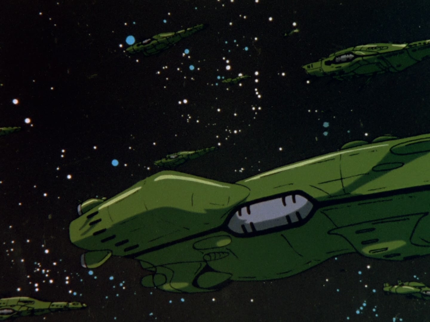 Super Dimension Fortress Macross — Ep 1: Booby Trap @ 11:19