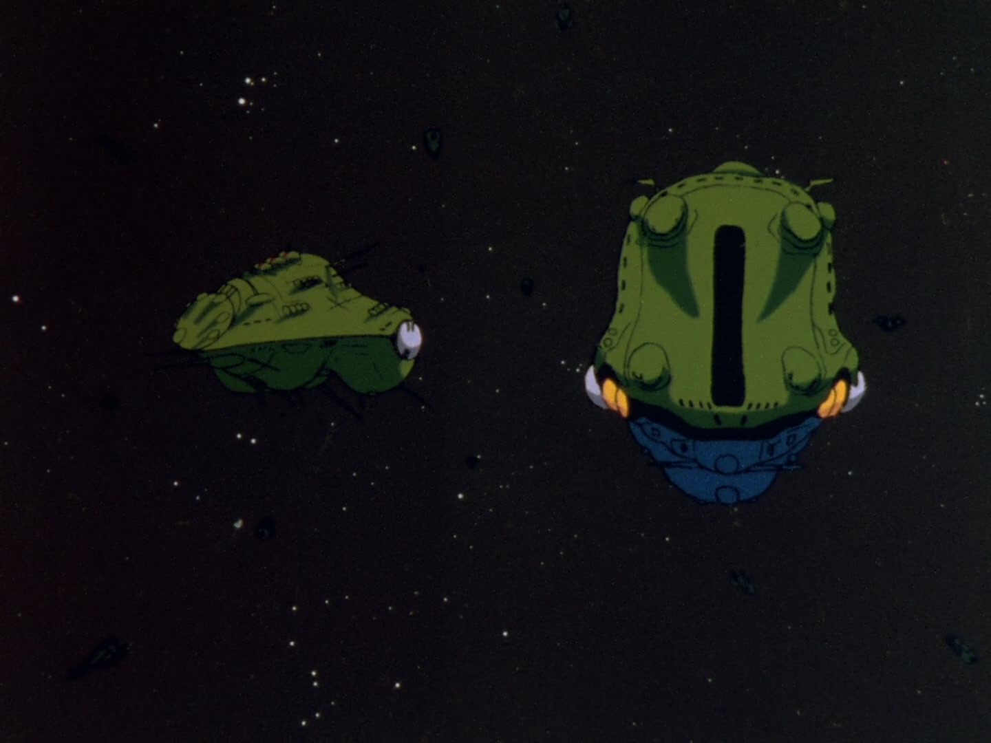 Super Dimension Fortress Macross — Ep 1: Booby Trap @ 13:29