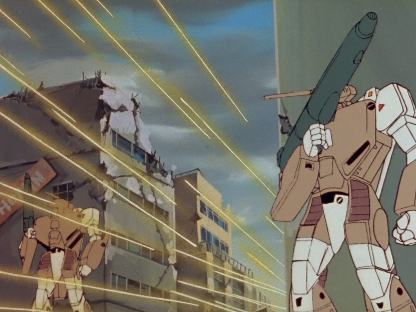 Super Dimension Fortress Macross — Ep 1: Booby Trap @ 23:35