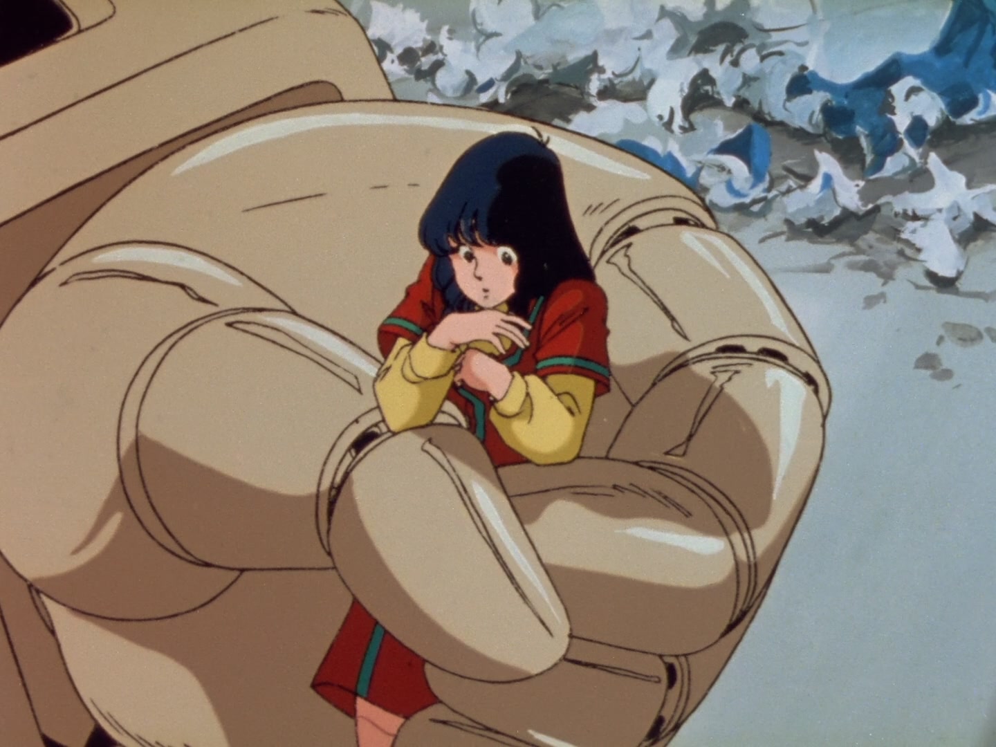 Super Dimension Fortress Macross Ep 3: Space Fold @ 02:05