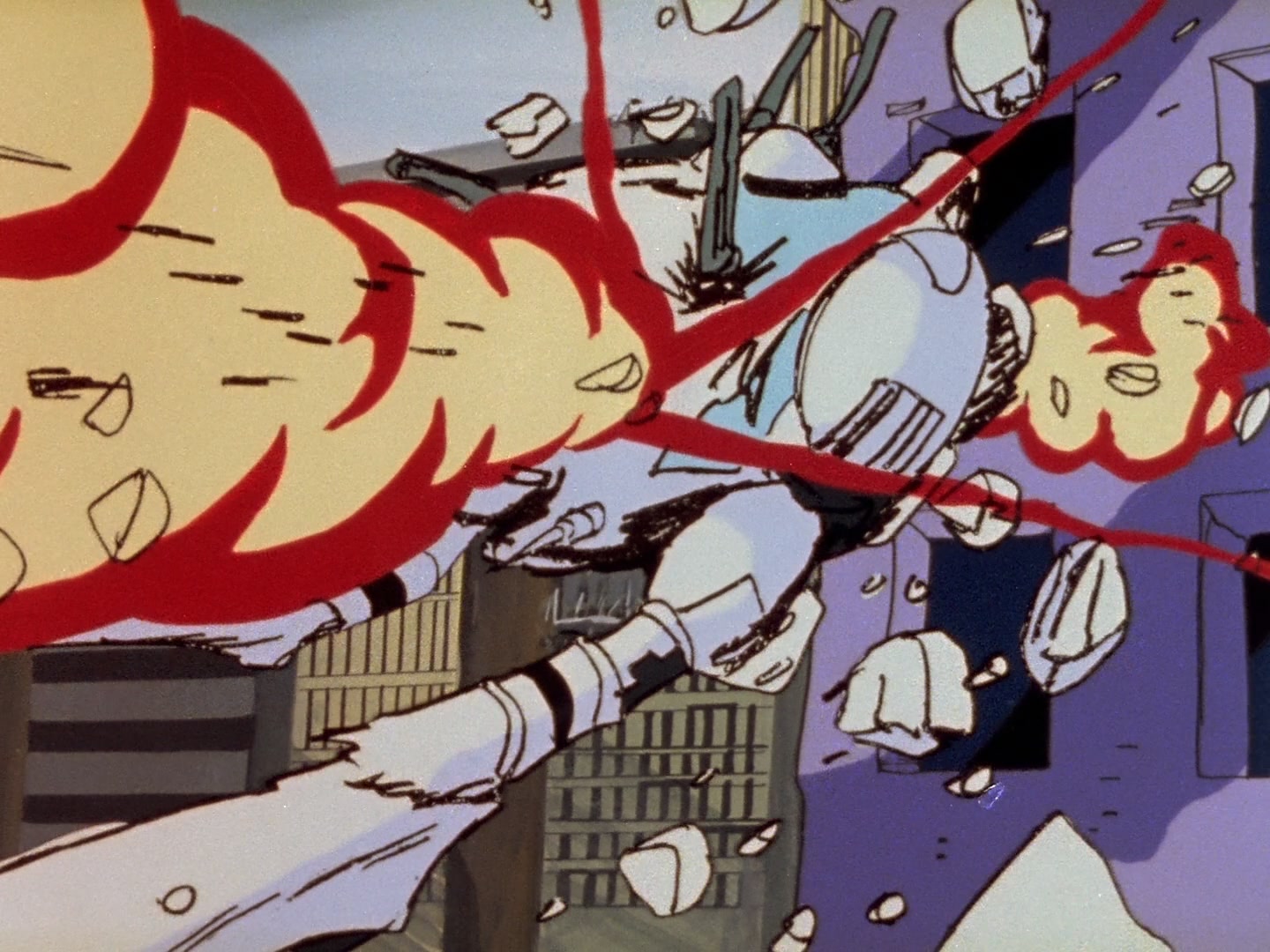 Super Dimension Fortress Macross Ep 3: Space Fold @ 03:32