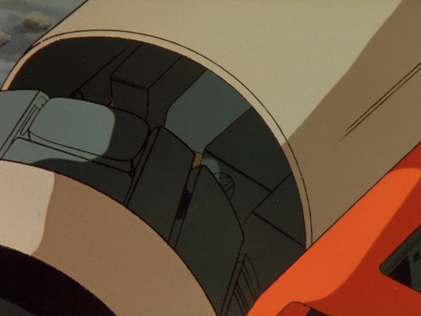 Super Dimension Fortress Macross Ep 3: Space Fold @ 04:58
