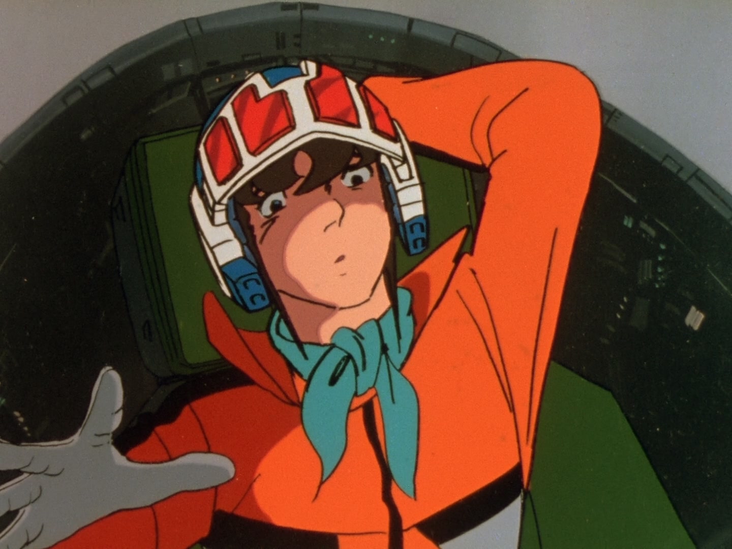 Super Dimension Fortress Macross Ep 3: Space Fold @ 07:35