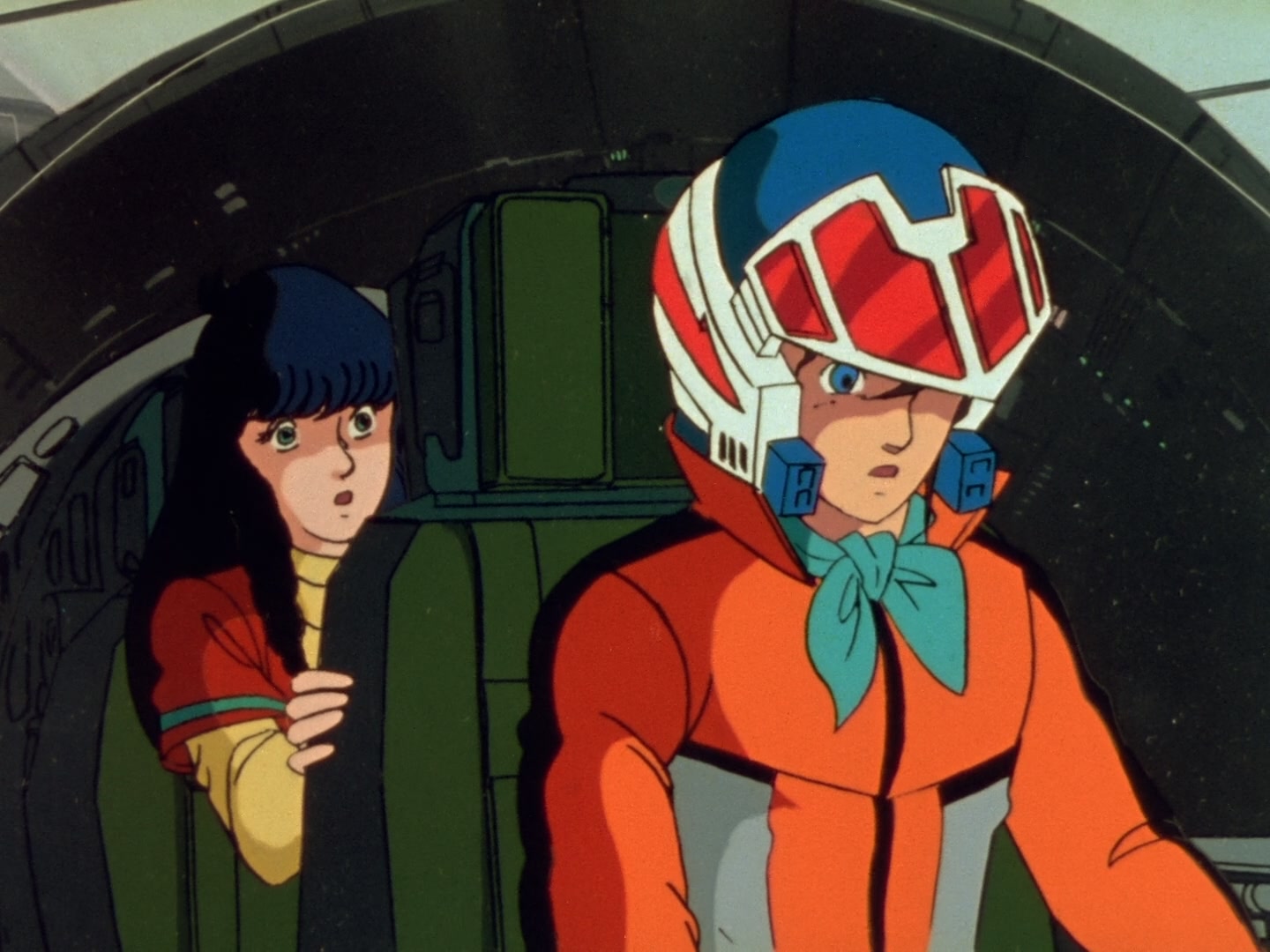 Super Dimension Fortress Macross Ep 3: Space Fold @ 07:43