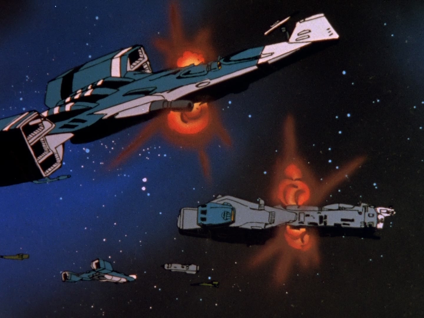 Super Dimension Fortress Macross Ep 3: Space Fold @ 12:56