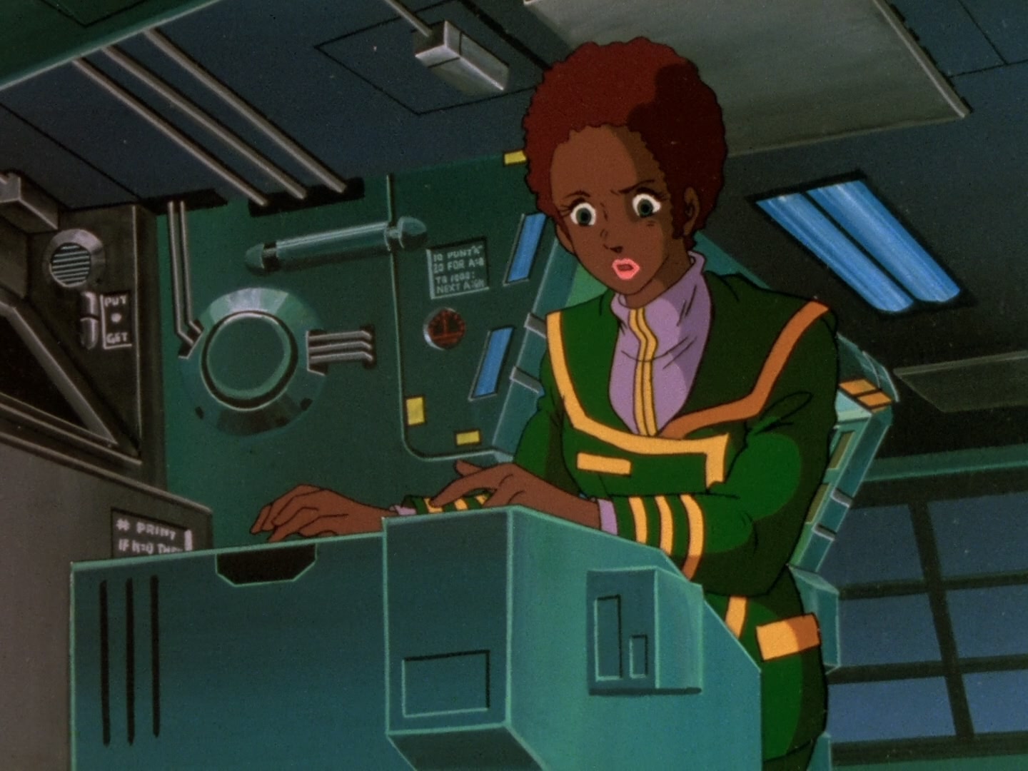 Super Dimension Fortress Macross Ep 3: Space Fold @ 14:32