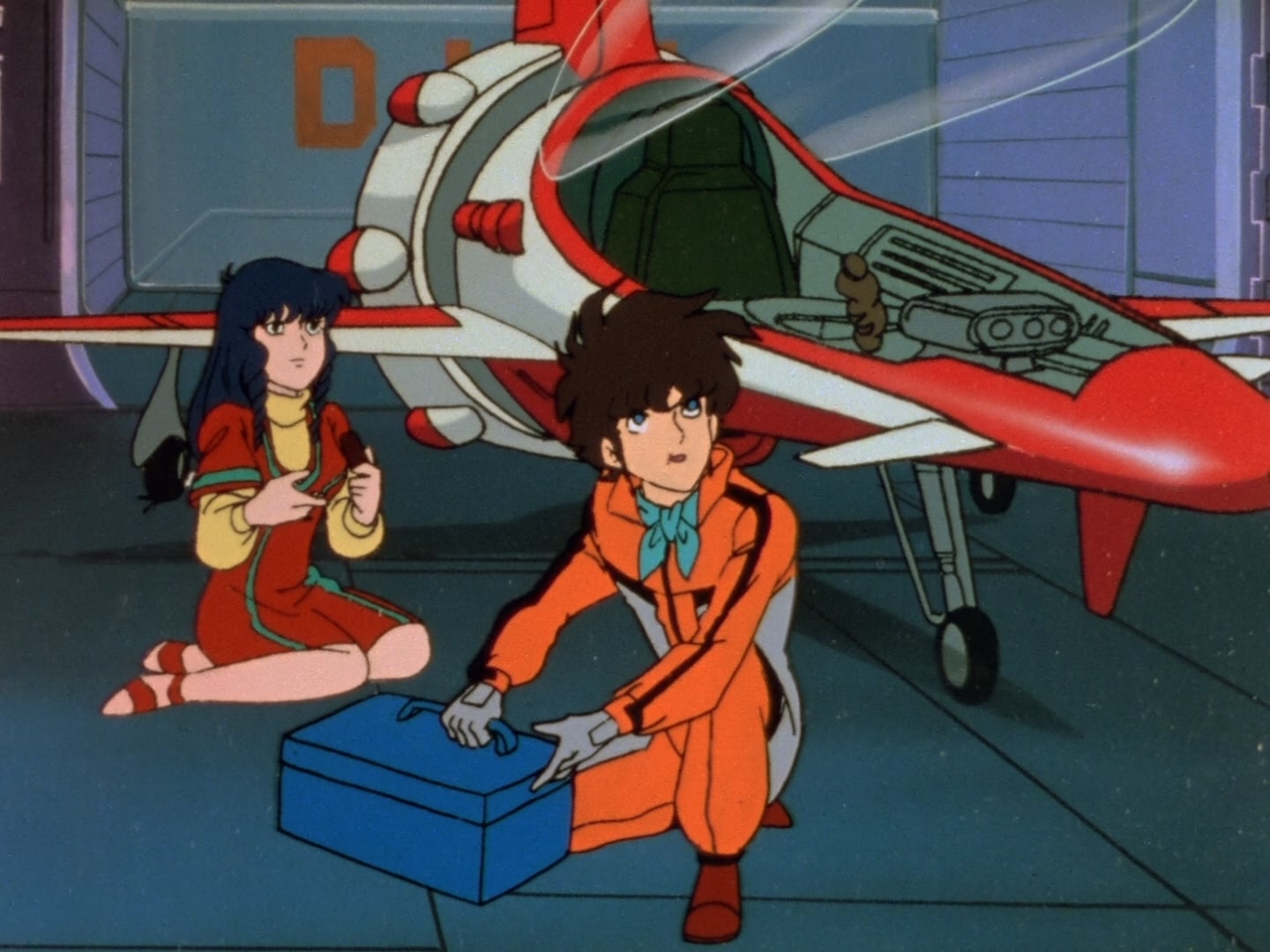 Super Dimension Fortress Macross Ep 3: Space Fold @ 15:50