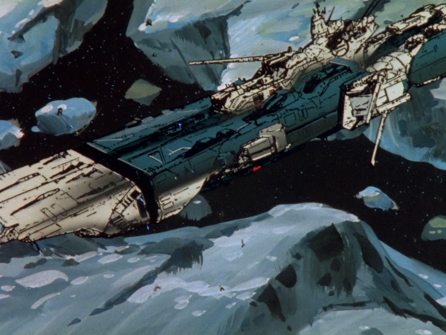 Super Dimension Fortress Macross Ep 3: Space Fold @ 20:45