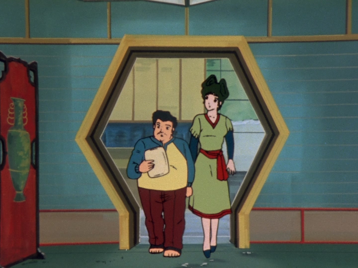 Super Dimension Fortress Macross Ep 5: Transformation @ 02:23