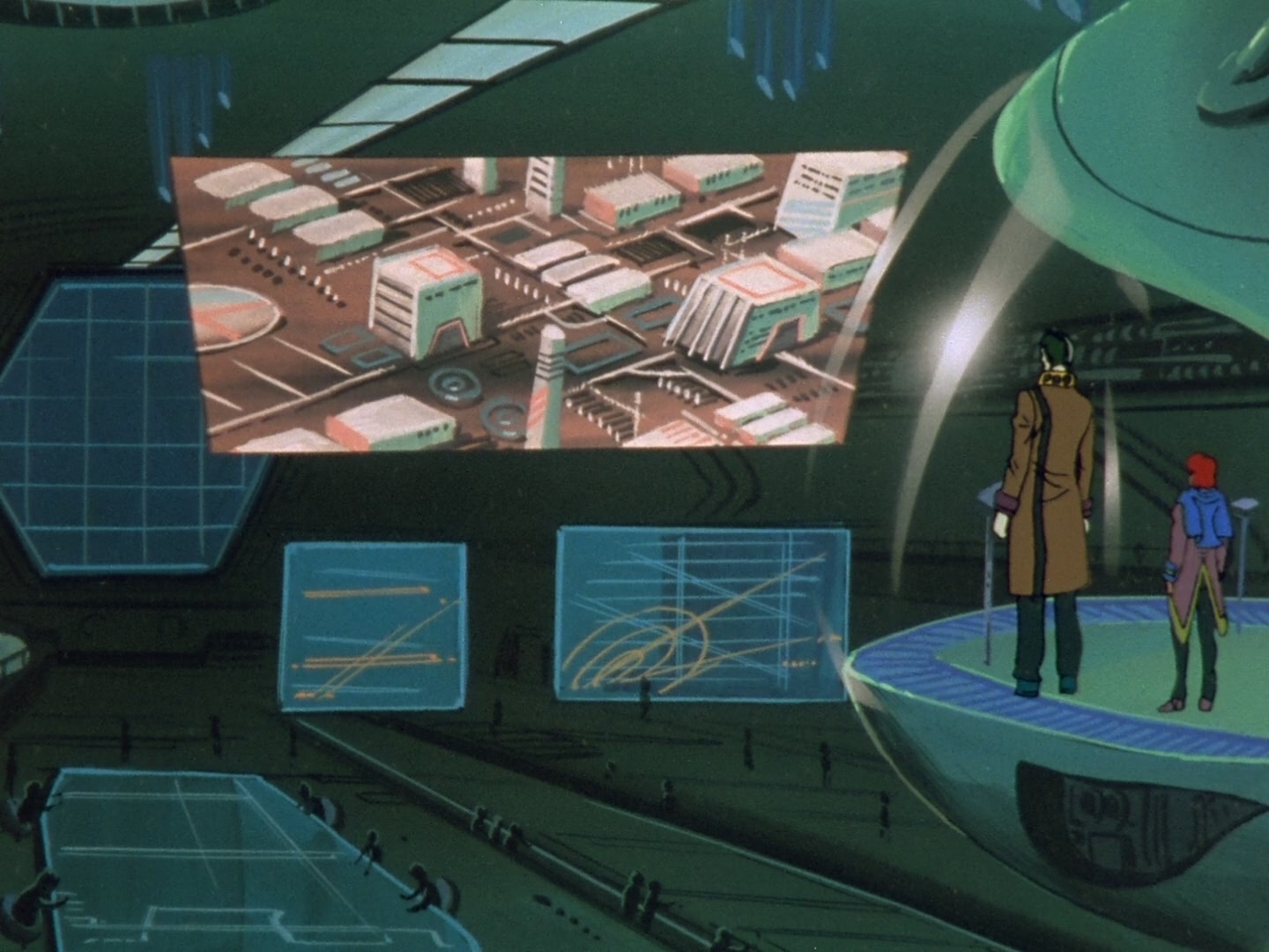 Super Dimension Fortress Macross Ep 7: Bye Bye Mars @ 01:58