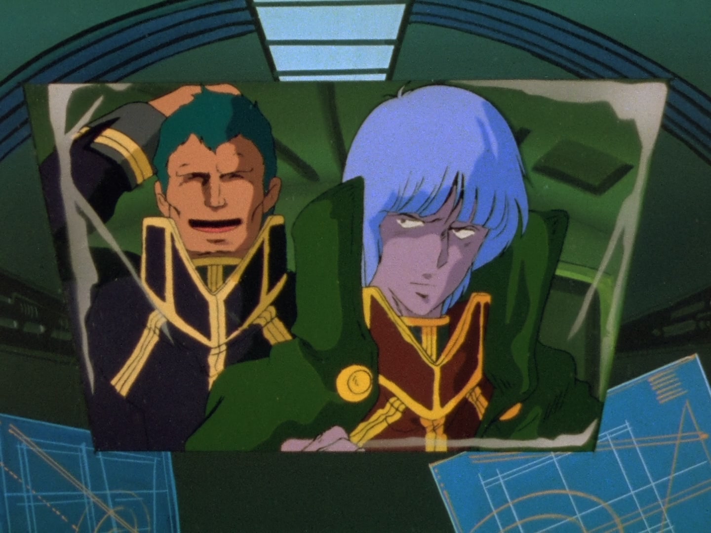 Super Dimension Fortress Macross Ep 7: Bye Bye Mars @ 03:35
