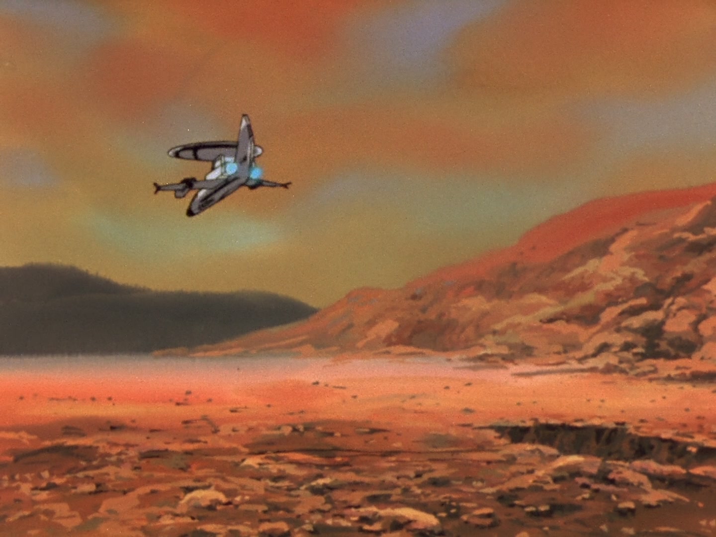 Super Dimension Fortress Macross Ep 7: Bye Bye Mars @ 09:45