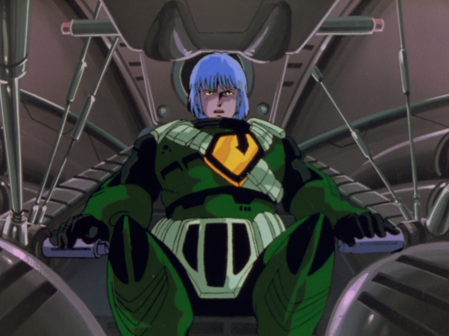 Super Dimension Fortress Macross Ep 7: Bye Bye Mars @ 10:29