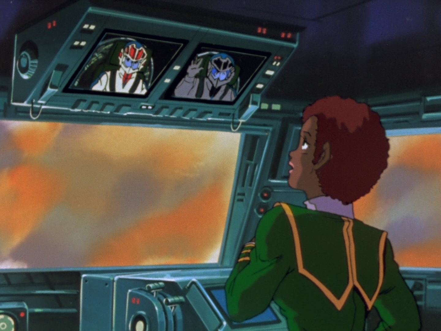 Super Dimension Fortress Macross Ep 7: Bye Bye Mars @ 12:50